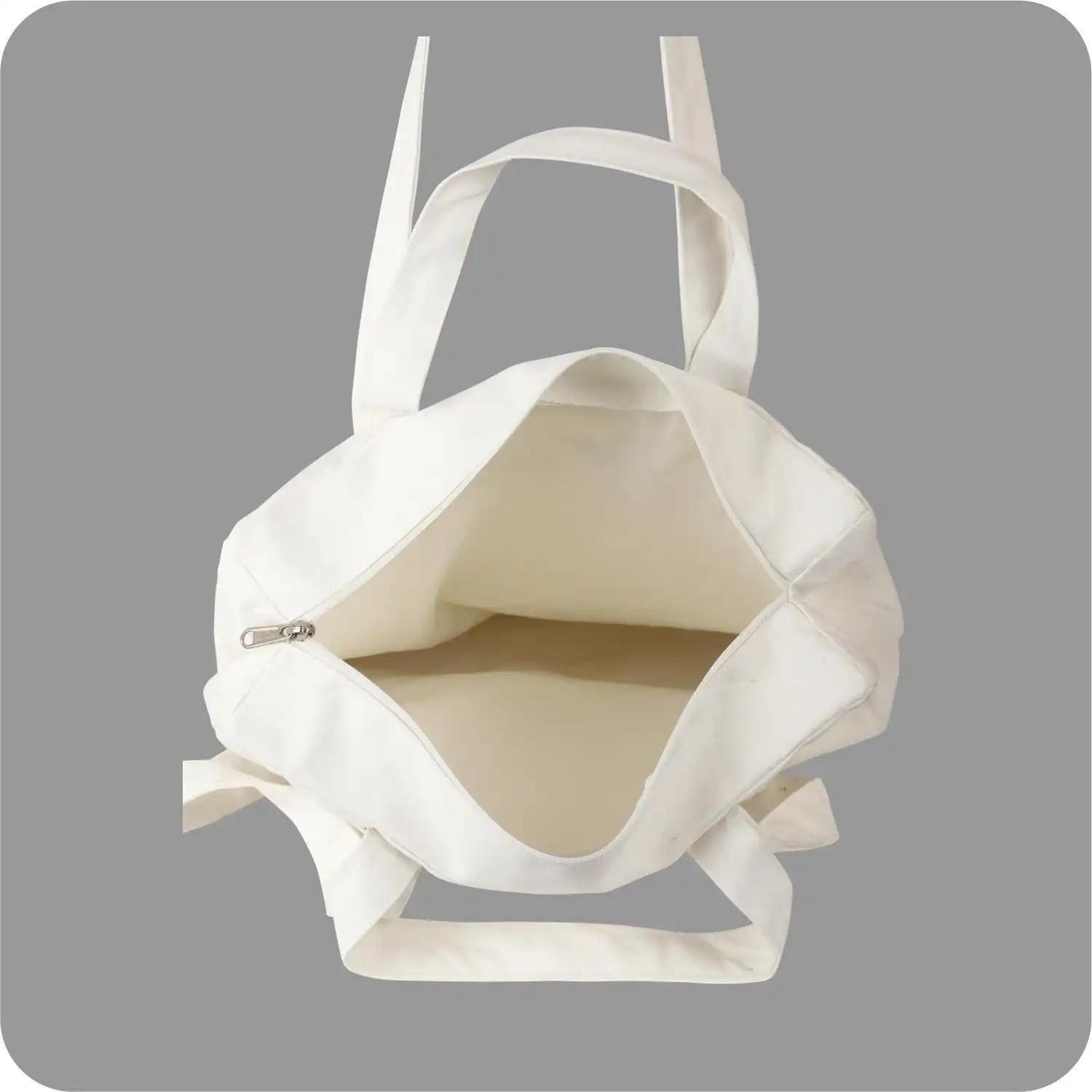 Back Pack/Shoulder Travelling Canvas Bags Made of Pure Cotton Fiber