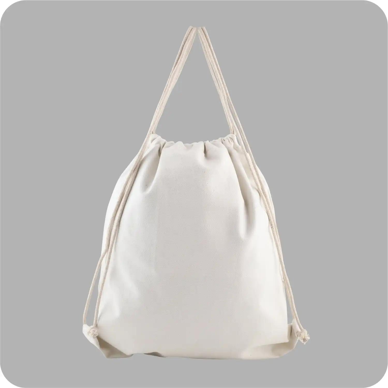 Creative, 14”x16” Traveling Purpose, Locked Stitch Canvas Bags