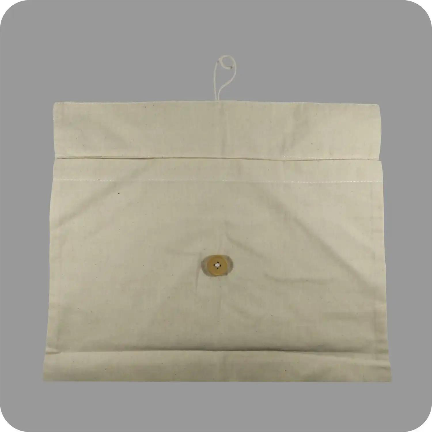 Reusable 100% Cotton 16x18 Inch Saree Cover / Garments Cover