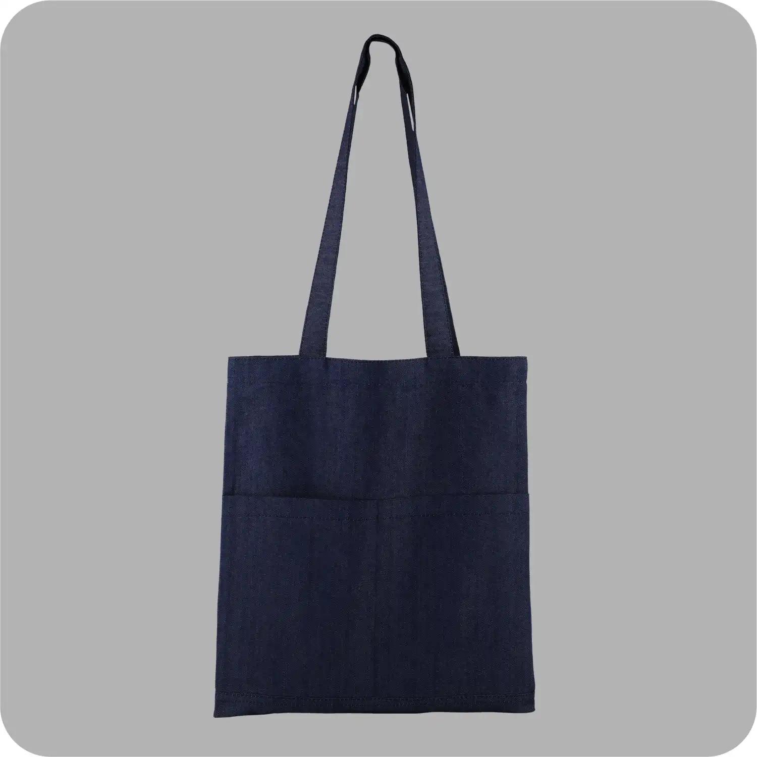 Denim Tote Bag Shopping Bag Promotional Bag Conference Bag Institutional bag-06