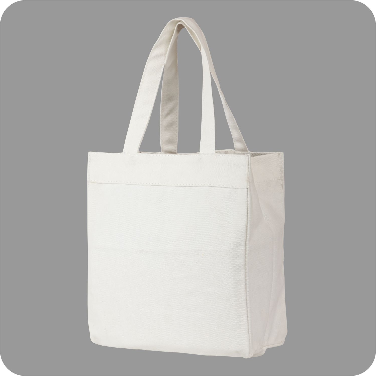 Light weight, Pure Cotton Fabric Hand Canvas Lunch Bags
