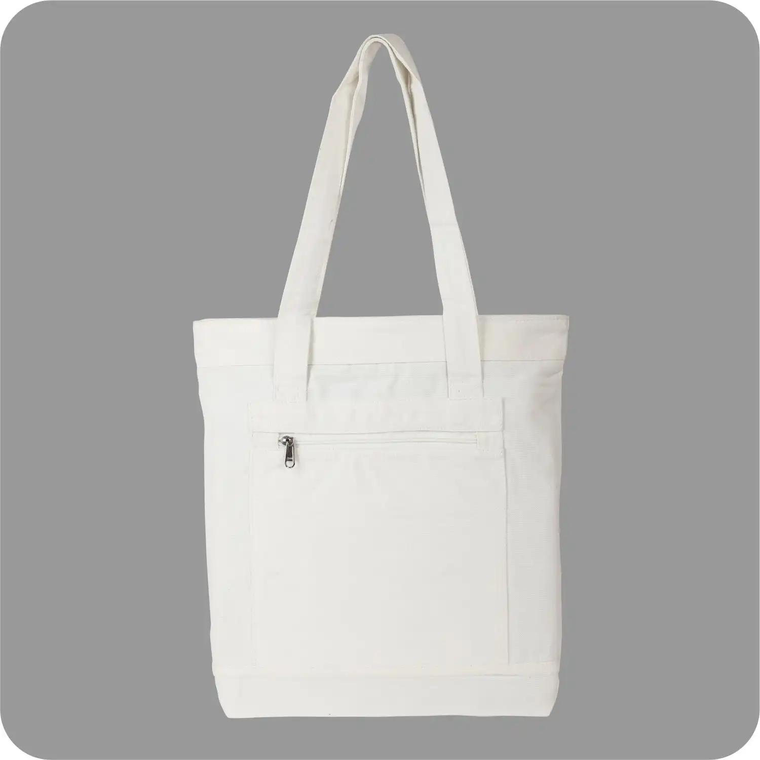 Vertically Shaped Maneuver Eco friendly Canvas Bags