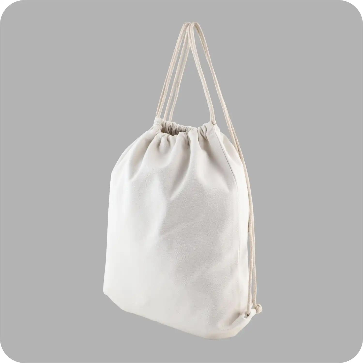 Creative, 14”x16” Traveling Purpose, Locked Stitch Canvas Bags