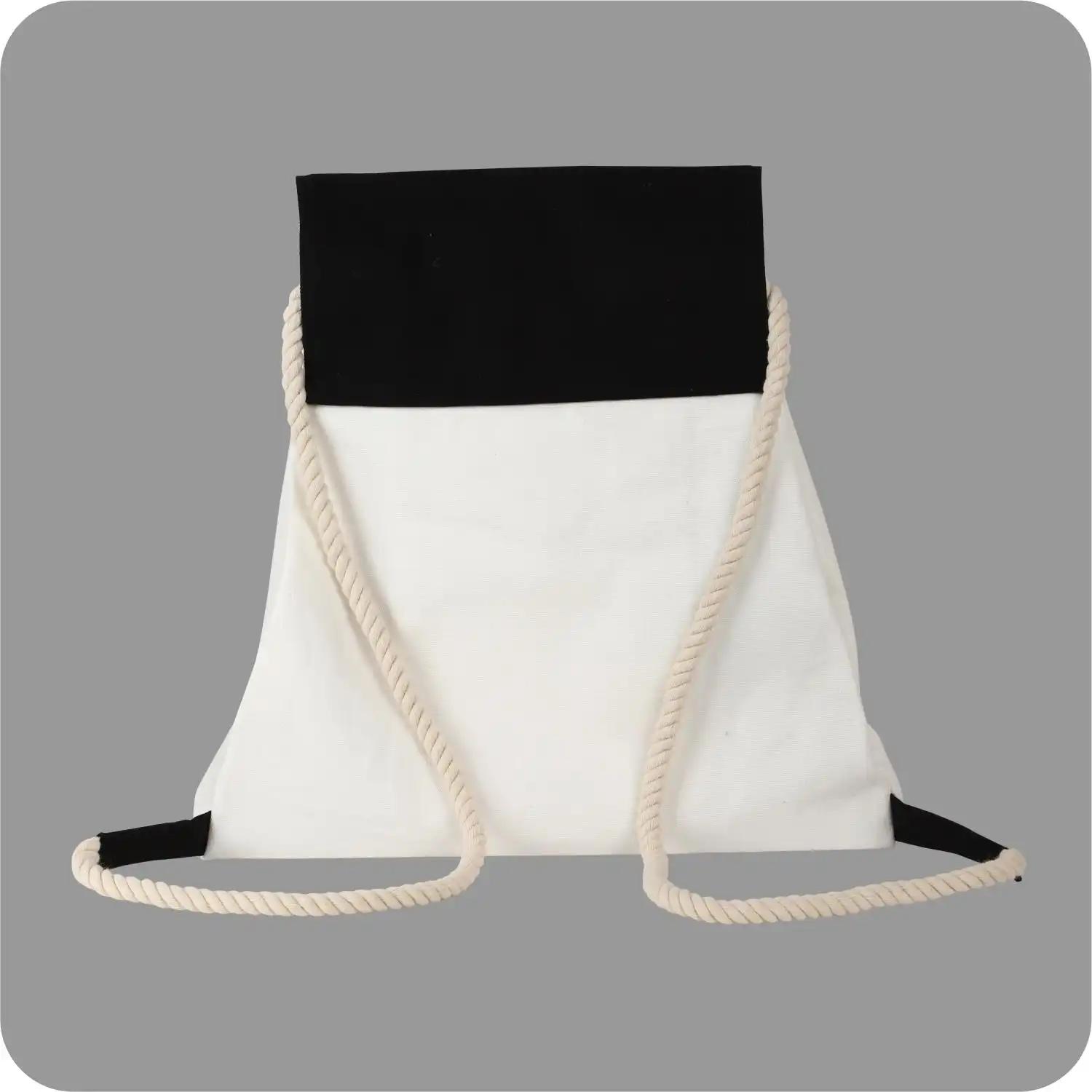 Lightweight, 15”x17” traveling purpose, locked stitch canvas bags