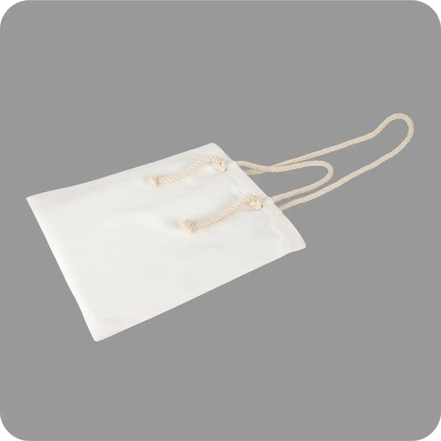 Canvas Bags with Adjustable Handle, with Open Closure for Unisex