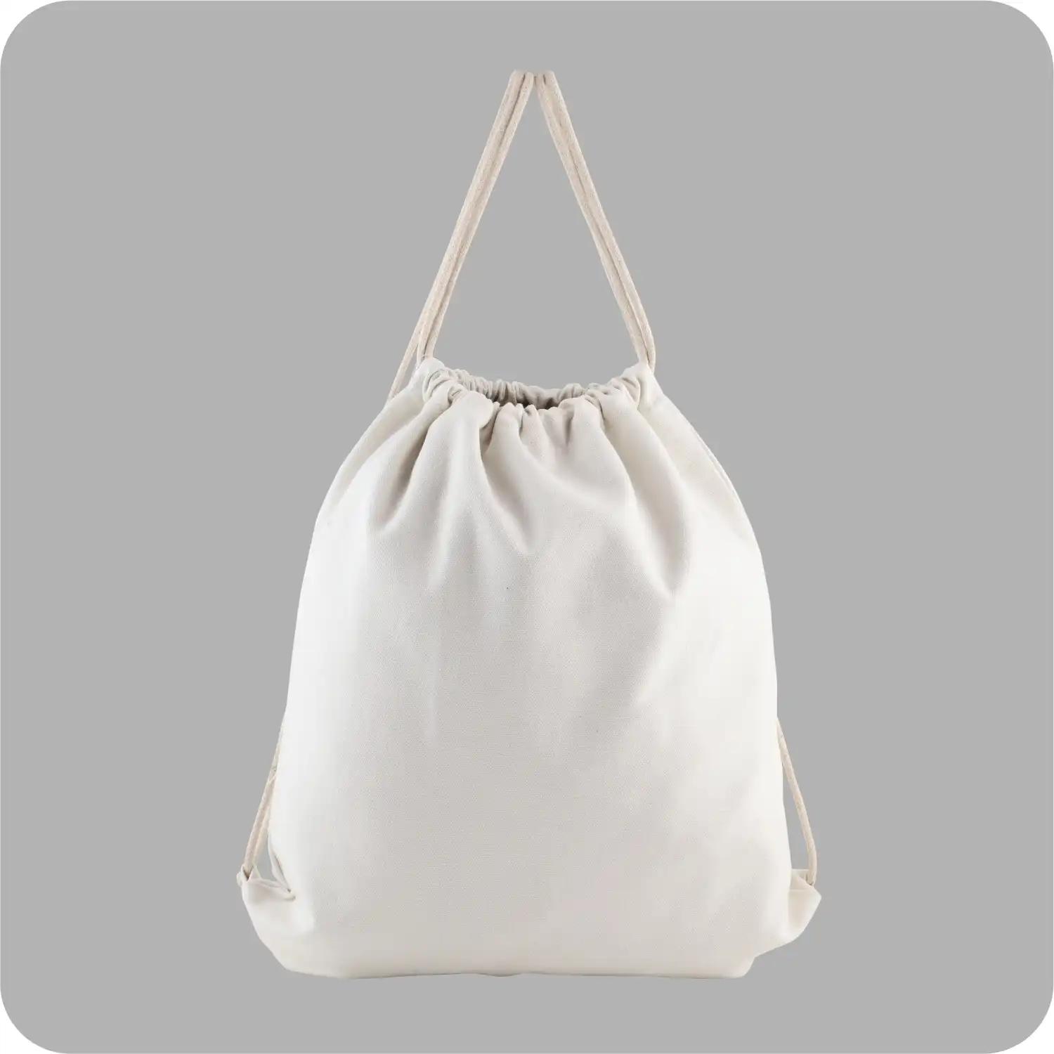 Creative, 14”x16” Traveling Purpose, Locked Stitch Canvas Bags