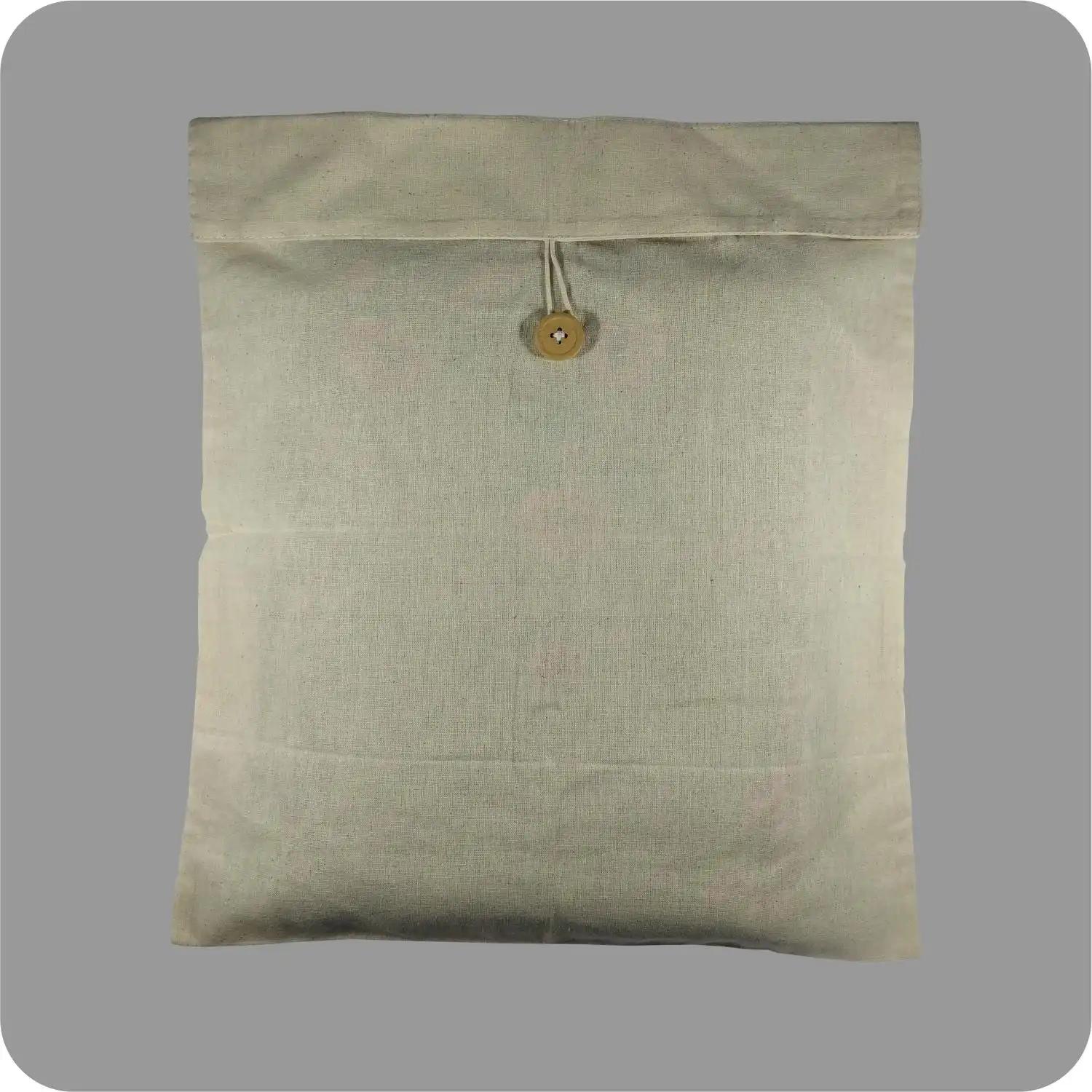 Reusable 100% Cotton 16x18 Inch Saree Cover / Garments Cover