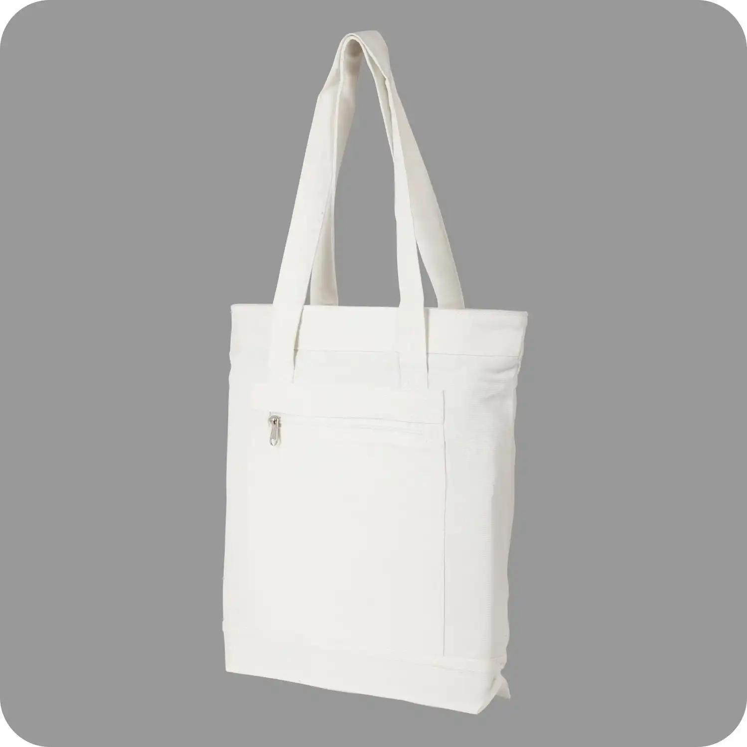 Vertically Shaped Maneuver Eco friendly Canvas Bags